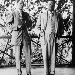 Kermit Roosevelt Sr. (left)